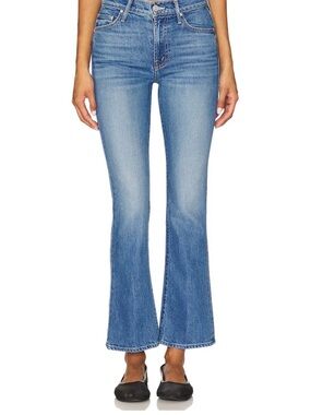 MOTHER The Outsider Flood Bootcut Jean in Field Trip